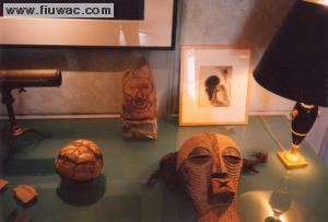 FIUWAC Side Illustration 033-1999 A Grotfeldt drawing and a Waldo Bien sculpture among others,  Pri